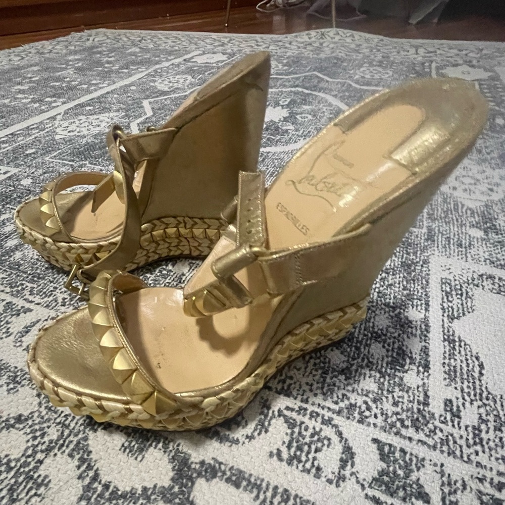 Louboutin Espadrilles. AUTHENTIC